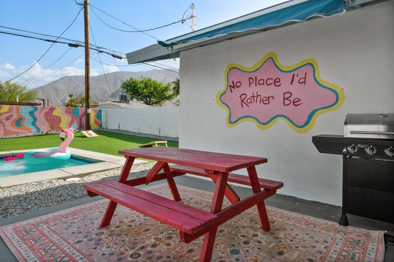 Mountain View Pink Paradise By Rather Be Properties Palm Springs Exterior photo